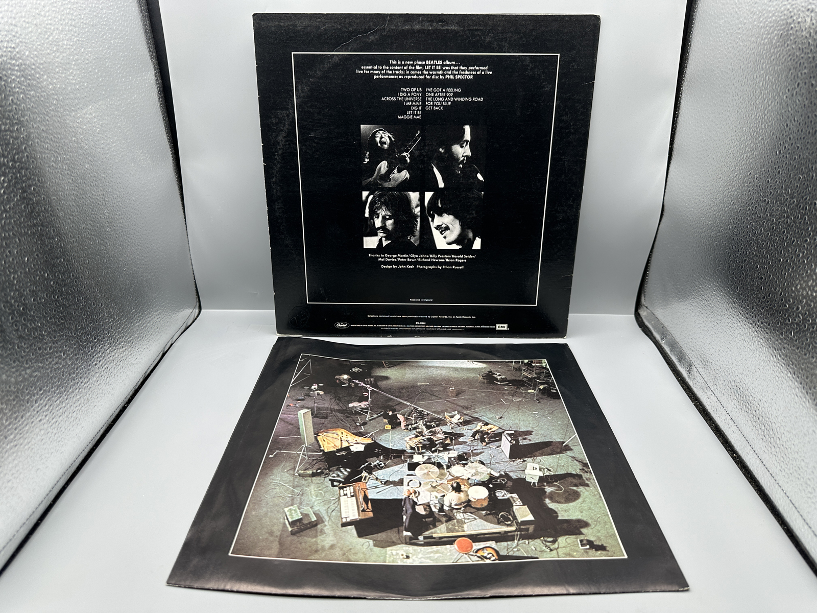 1970 Capitol Records The Beatles Let It Be Vinyl Album - SW-11922
