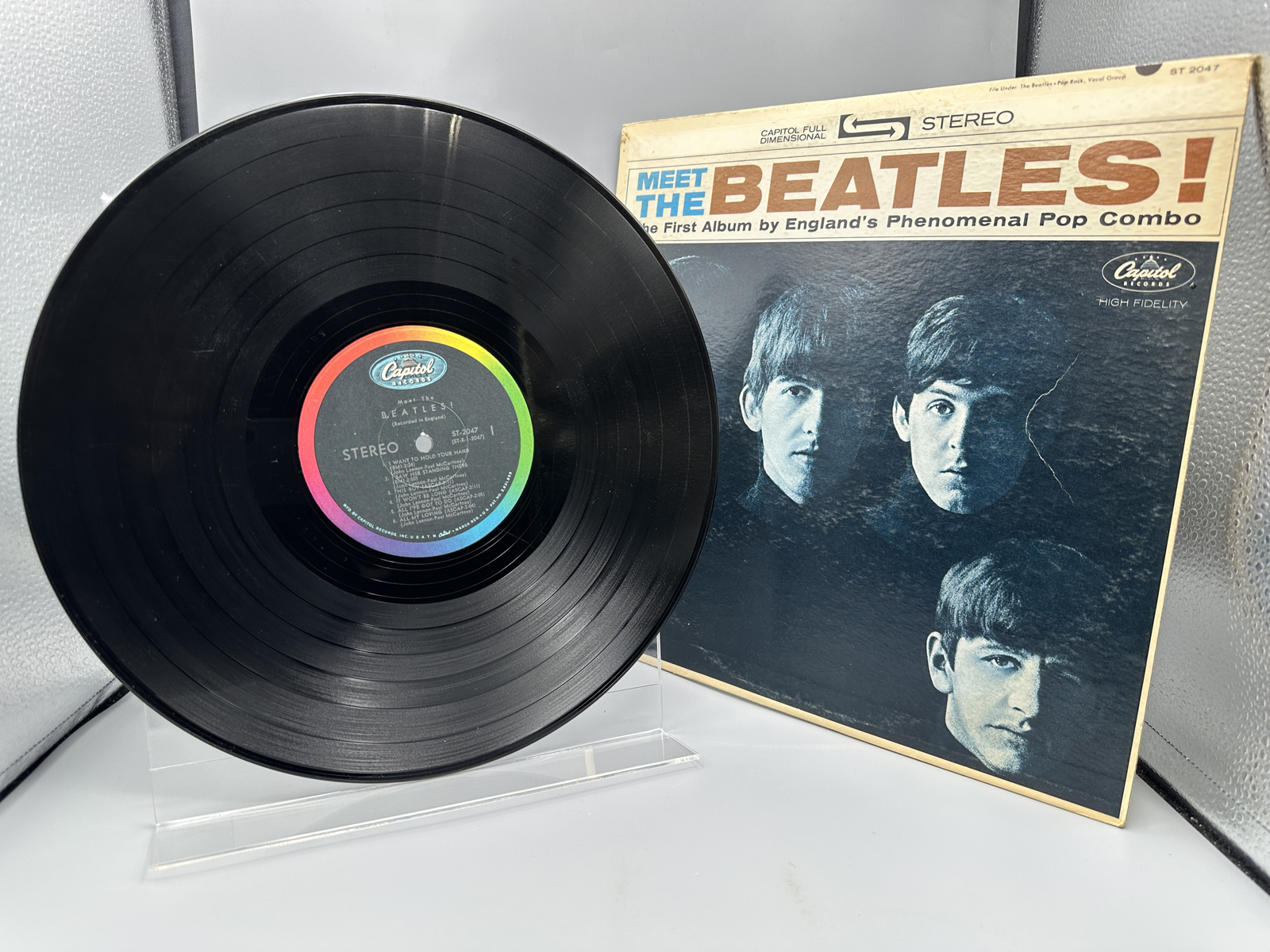 1964 Capitol Records The Beatles Meet The Beatles! Vinyl Album - ST-2047