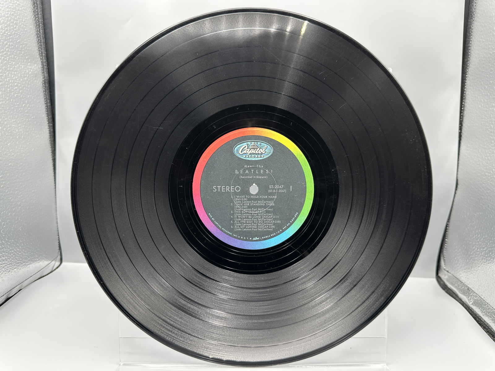 1964 Capitol Records The Beatles Meet The Beatles! Vinyl Album - ST-2047