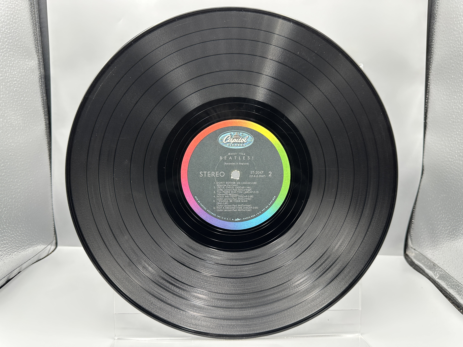 1964 Capitol Records The Beatles Meet The Beatles! Vinyl Album - ST-2047
