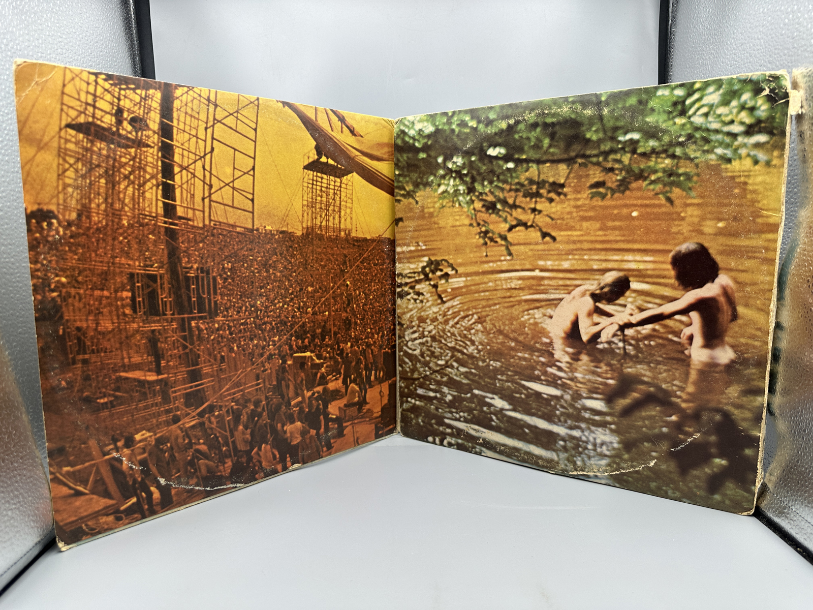 1970 Cotillion Records Woodstock Soundtrack 3x LP Vinyl Album - SD 3-500