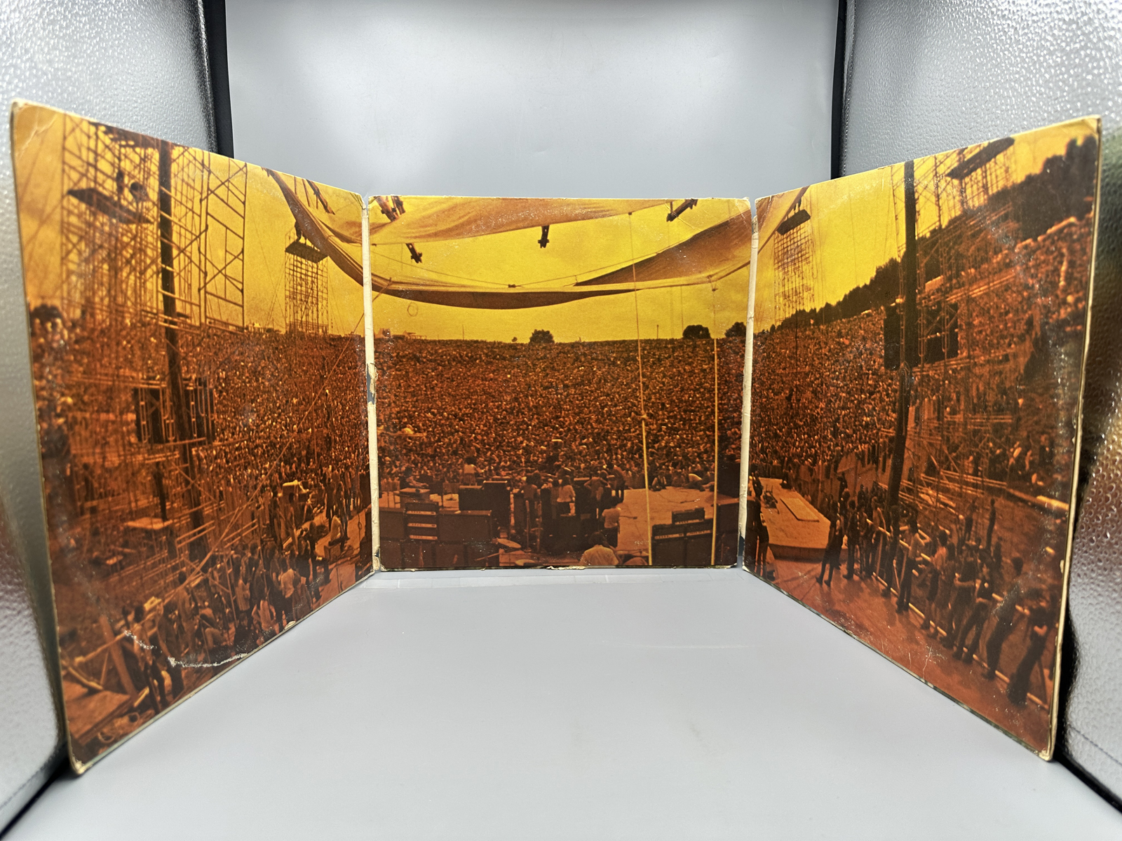 1970 Cotillion Records Woodstock Soundtrack 3x LP Vinyl Album - SD 3-500