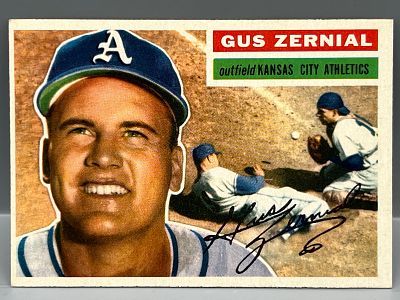 1956 Topps Gus Zernial #45