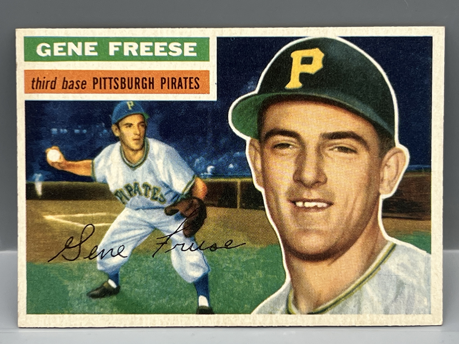 1956 Topps Gene Freese #46