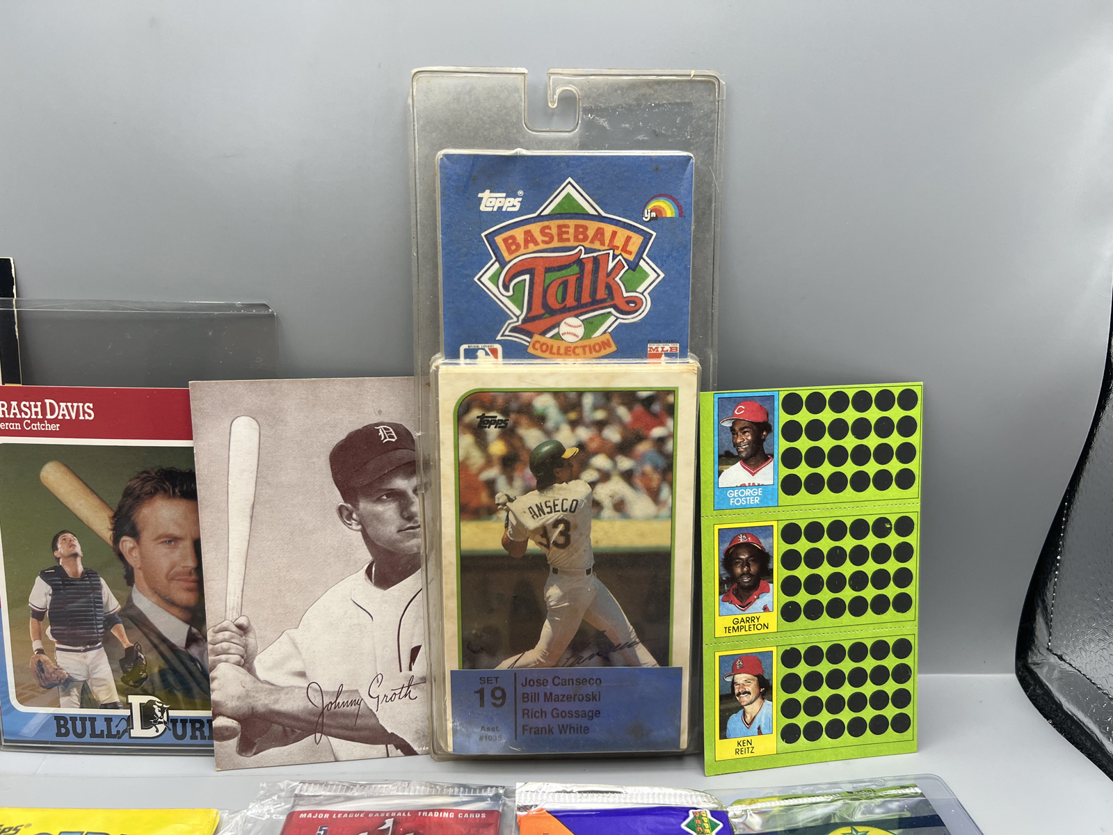 Assorted Baseball Memorabilia Lot W/ Unopened Packs