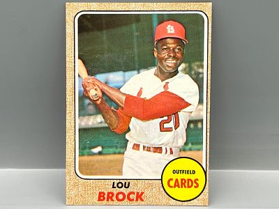 1968 Topps Lou Brock #520