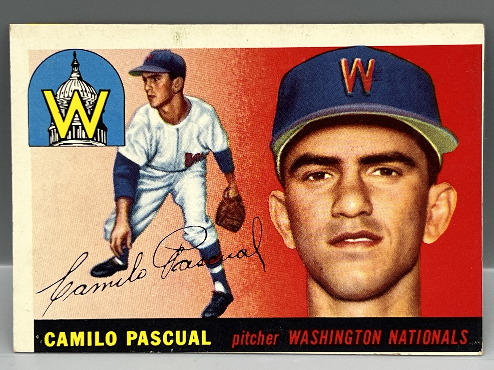 1955 Topps Camilo Pascual RC #84