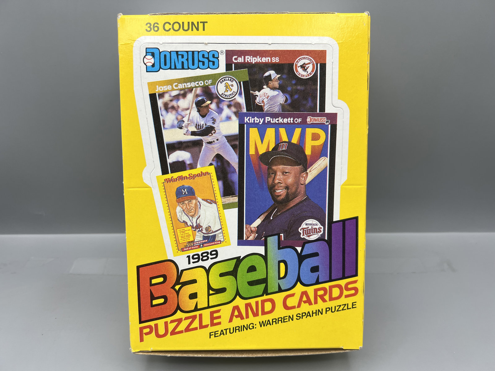 1989 Donruss Baseball Complete Unopened Wax Box