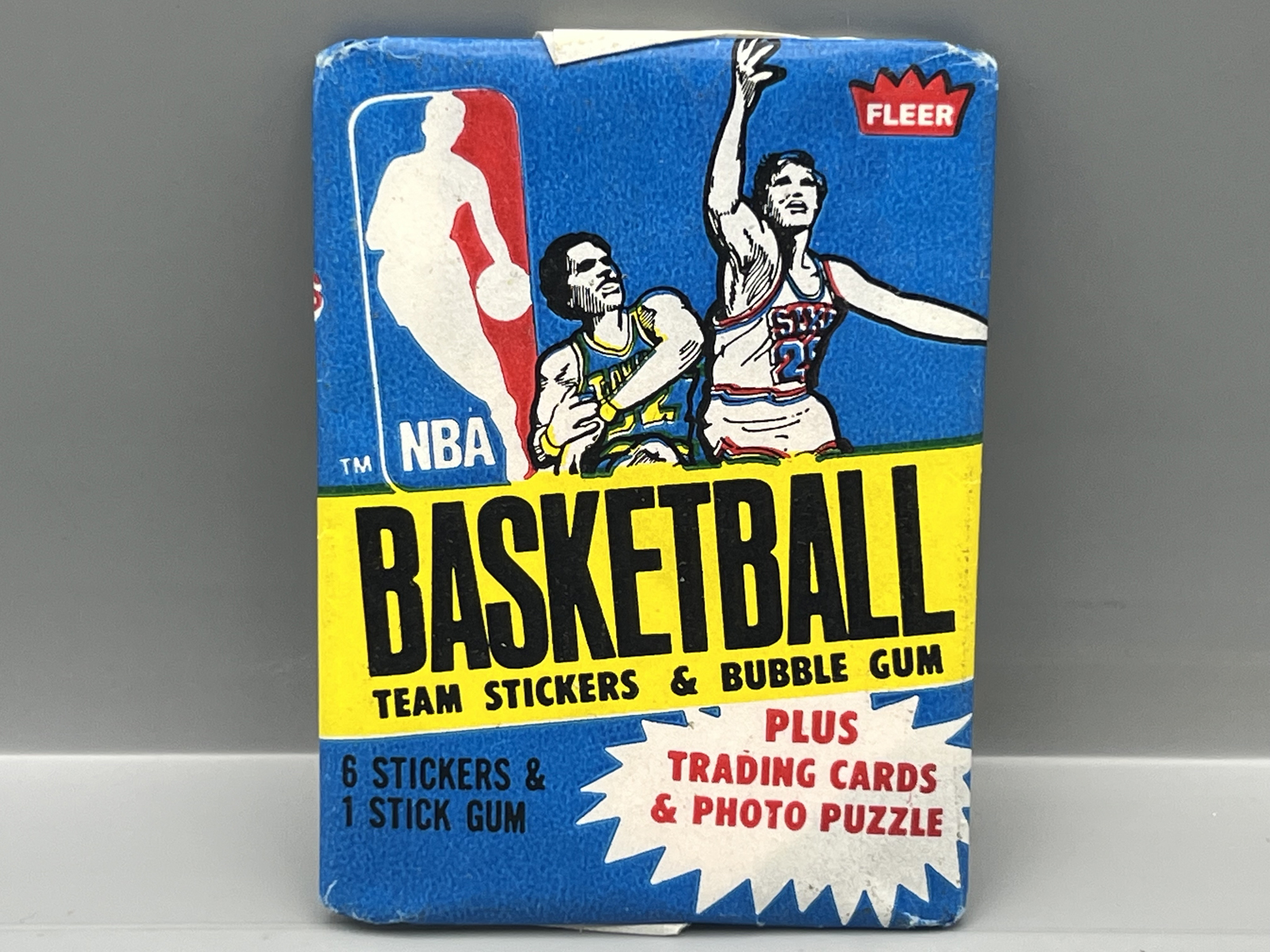1980-81 Fleer Basketball Unopened Team Sticker Pack