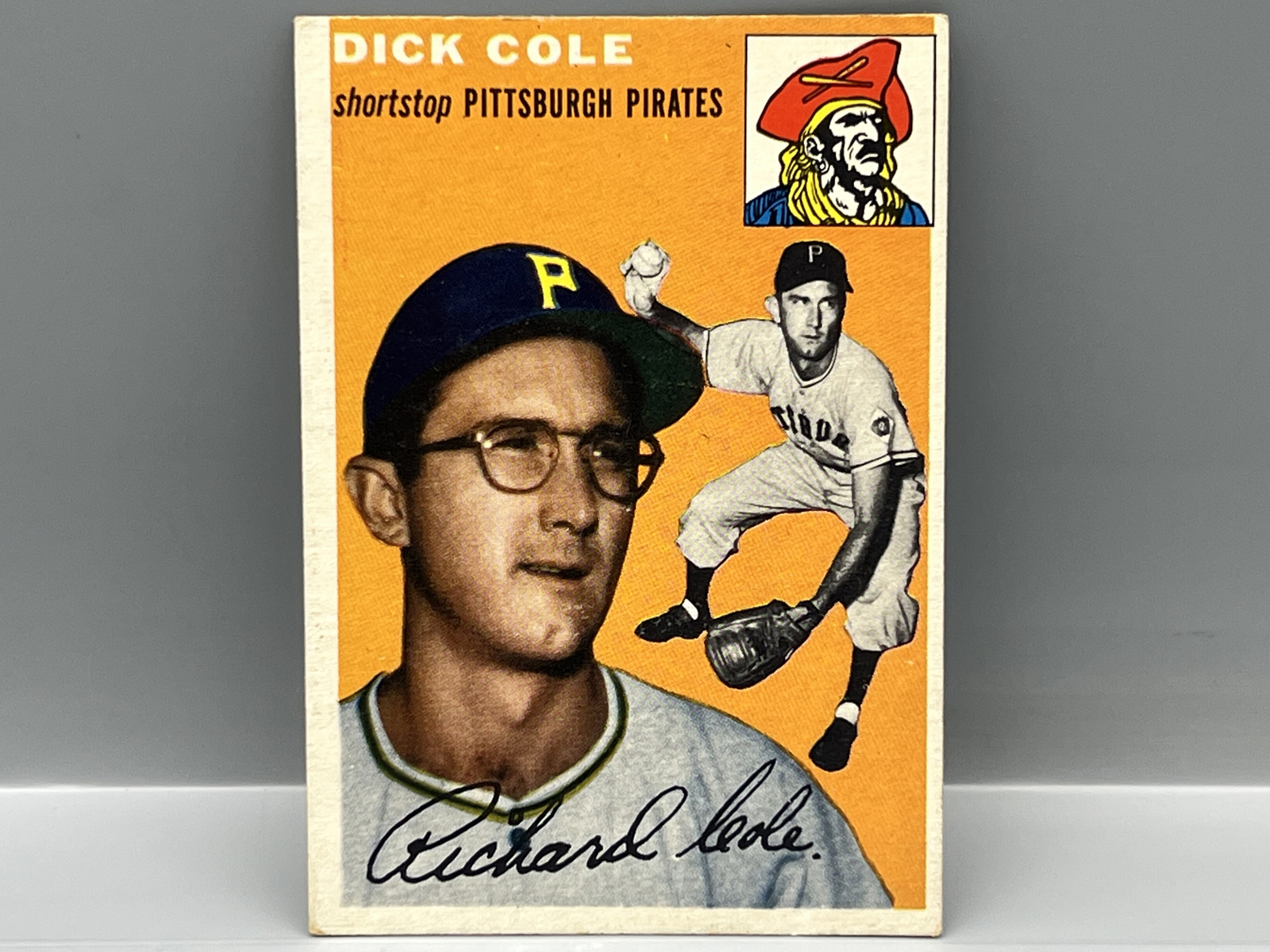 1954 Topps Dick Cole #84