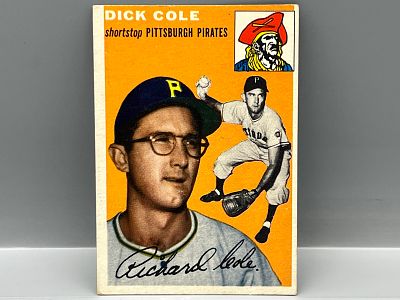 1954 Topps Dick Cole #84