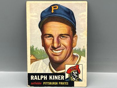 1953 Topps Ralph Kiner #191