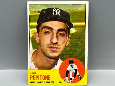 1963 Topps Joe Pepitone #183