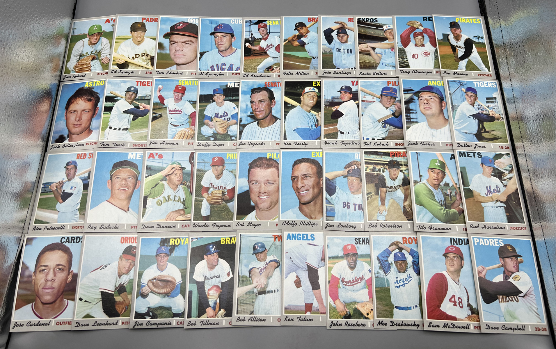 (40) 1970 Topps Baseball High Number Cards - Varying Conditions