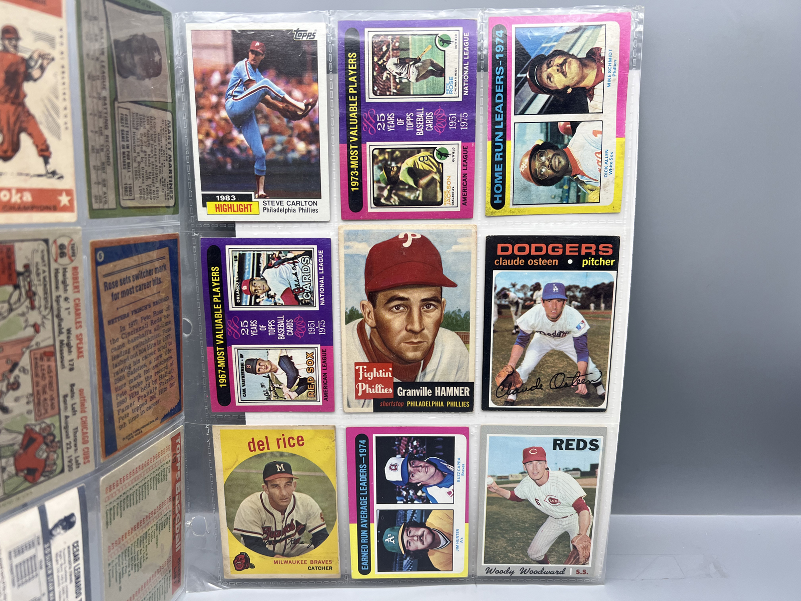 (18) Assorted Vintage Baseball Cards W/ Stars - Varying Conditions