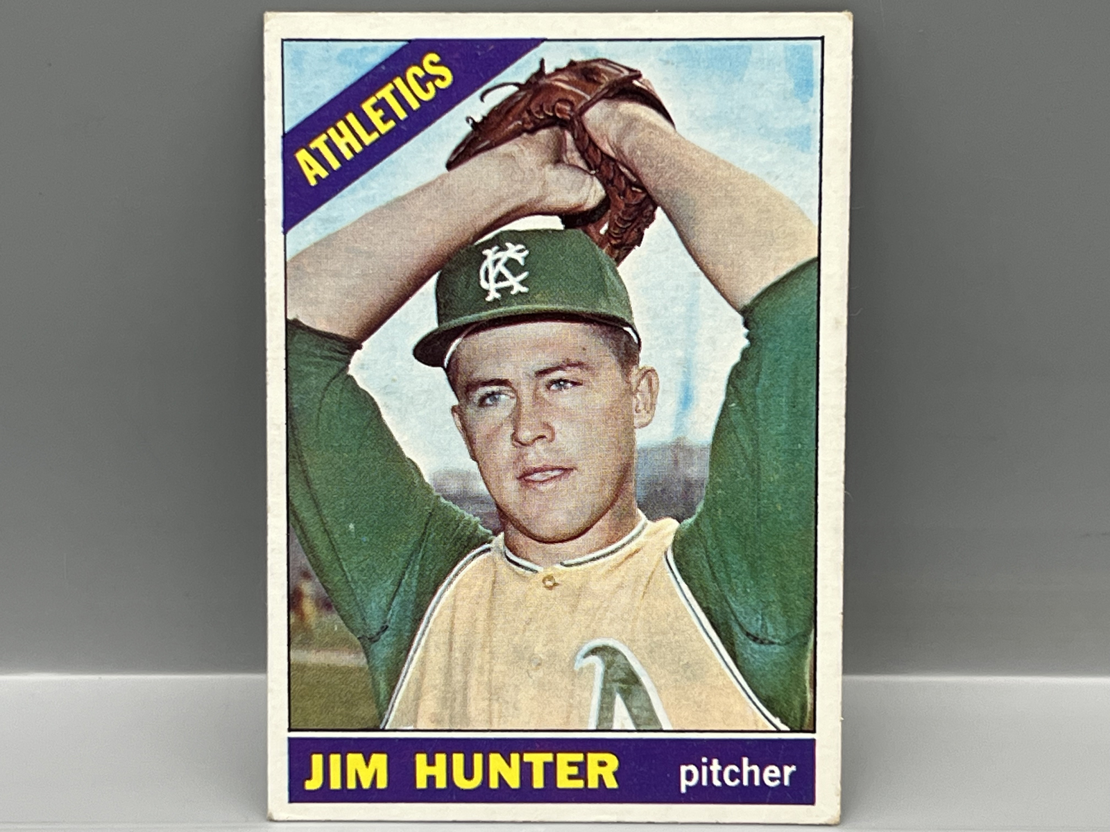 1966 Topps Catfish Hunter 2nd Year #36