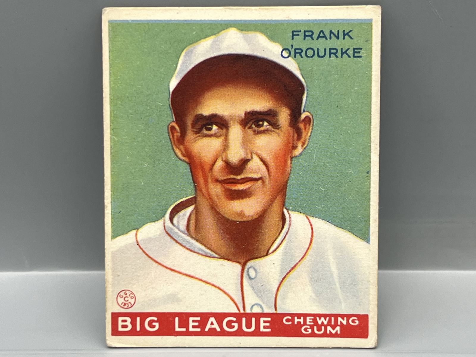 1933 Goudey Frank O'Rourke #87