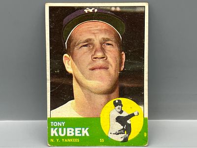 1963 Topps Tony Kubek #20