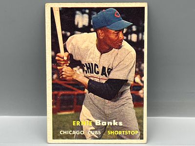 1957 Topps Ernie Banks #55