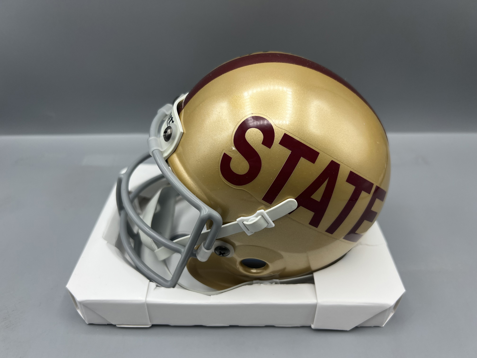 Fred Biletnikoff Florida State Seminoles Autographed Mini Helmet W/ "CHOF 91" Inscription - Includes a COA from a company unfamiliar to the 