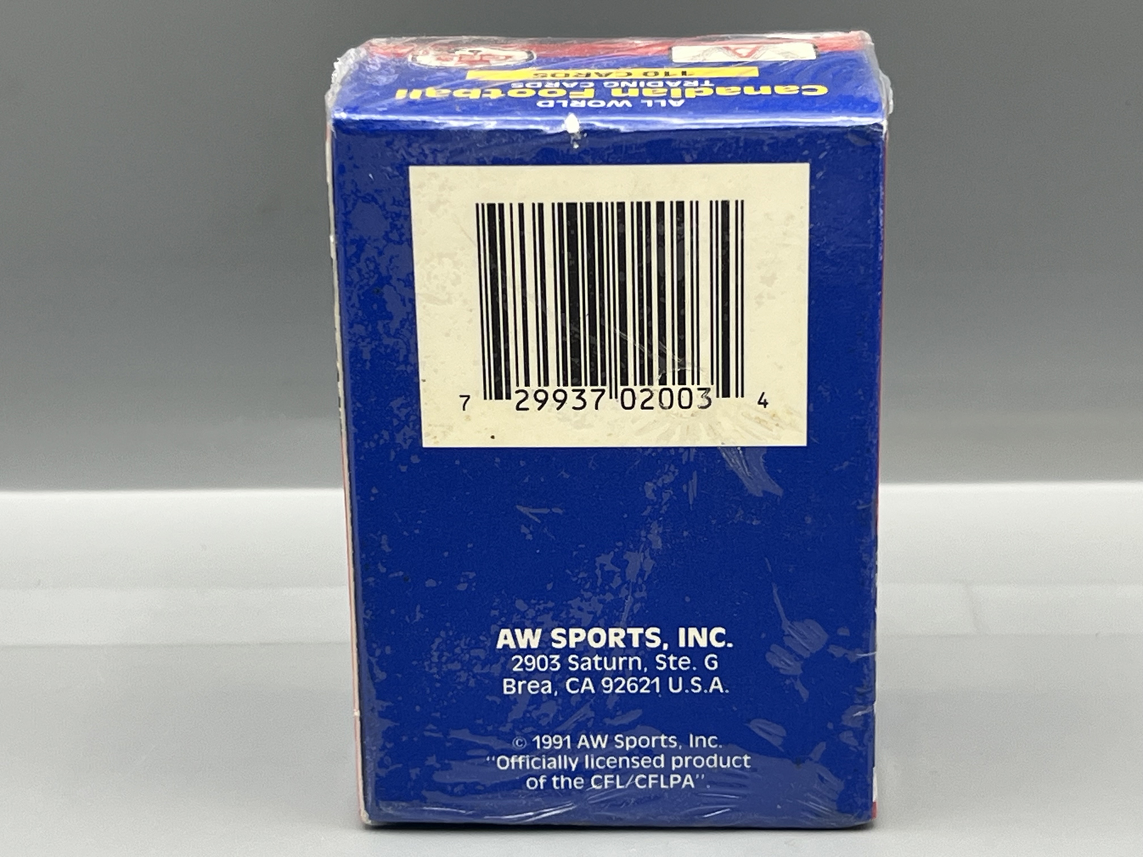 1991 All World Canadian Football Factory Sealed Set