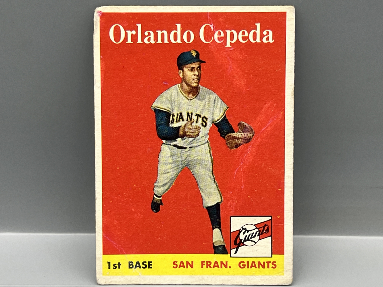 1958 Topps Orlando Cepeda RC #343