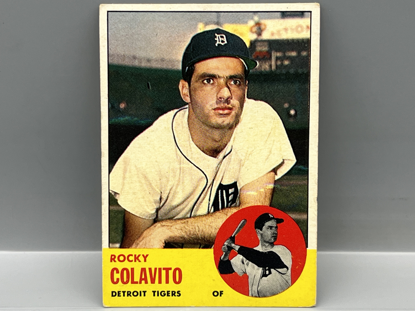 1963 Topps Rocky Colavito #240