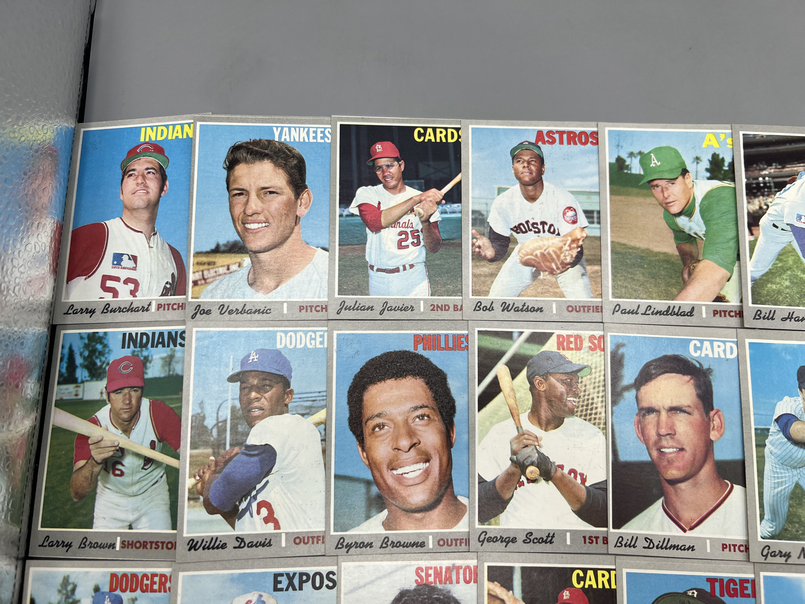 (30) 1970 Topps Baseball Cards - Varying Conditions