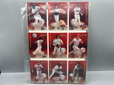 (9) 2000 Sportflics Baseball Starflics Inserts W/ Stars