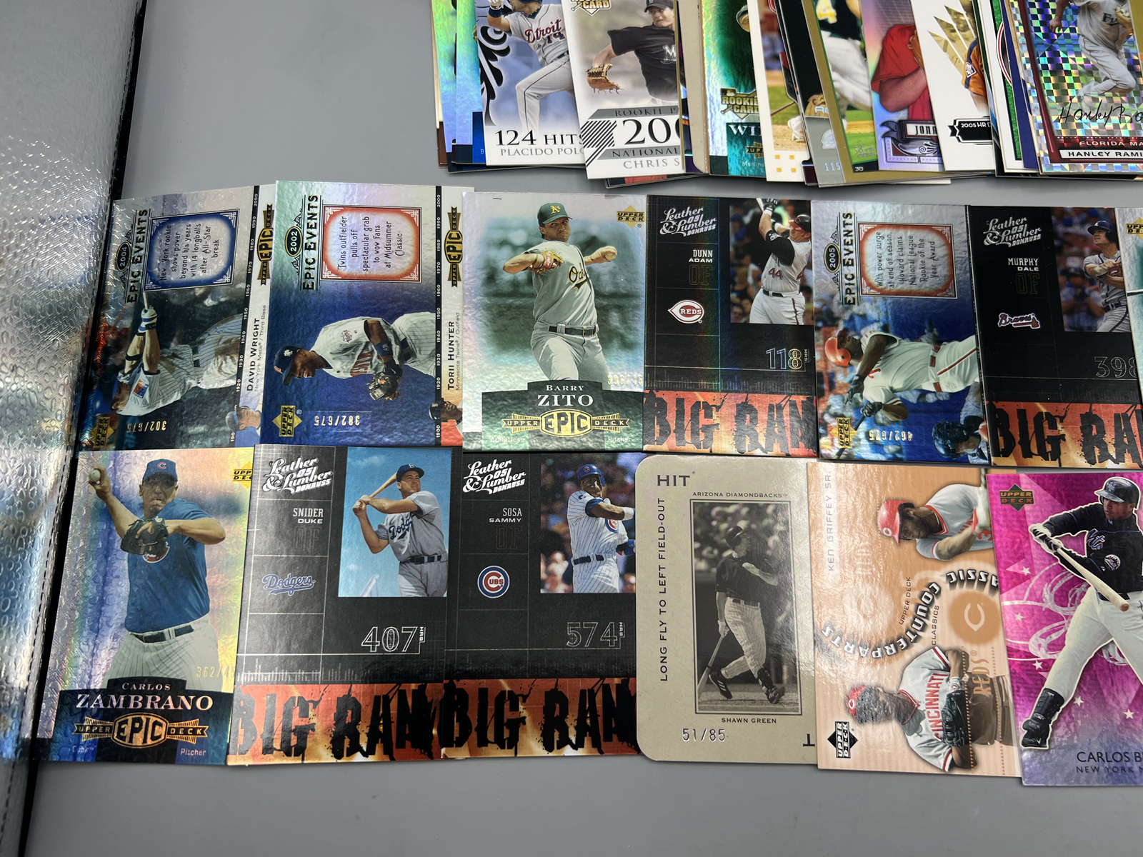 (40+) Assorted Baseball Serial Numbered Cards W/ Many Stars