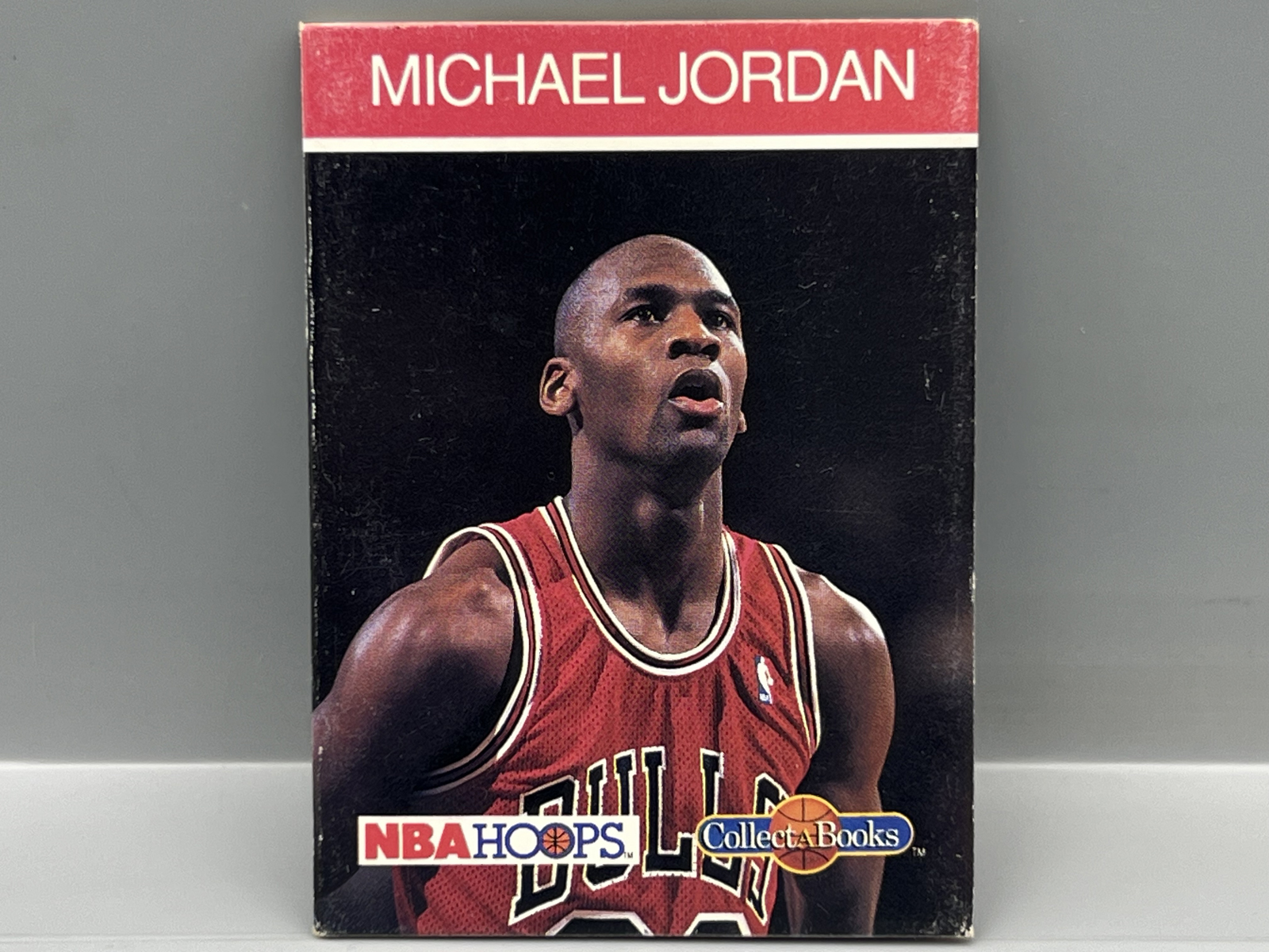 1990 Hoops Collect-A-Books Michael Jordan