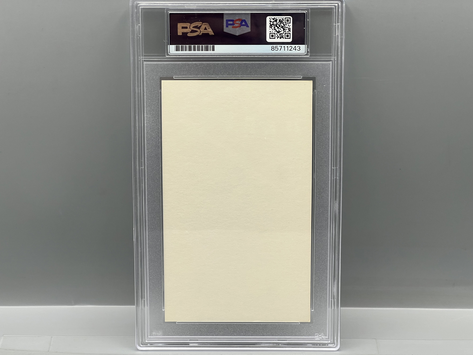 Joe Wood Baseball Autographed Index Card PSA/DNA Certified Authentic