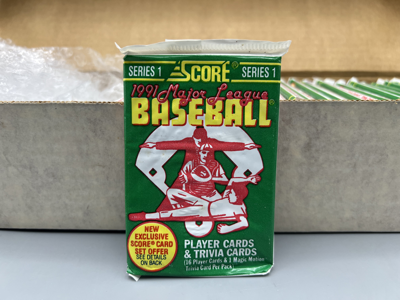 (27) 1991 Score Series One Baseball Unopened Wax Packs