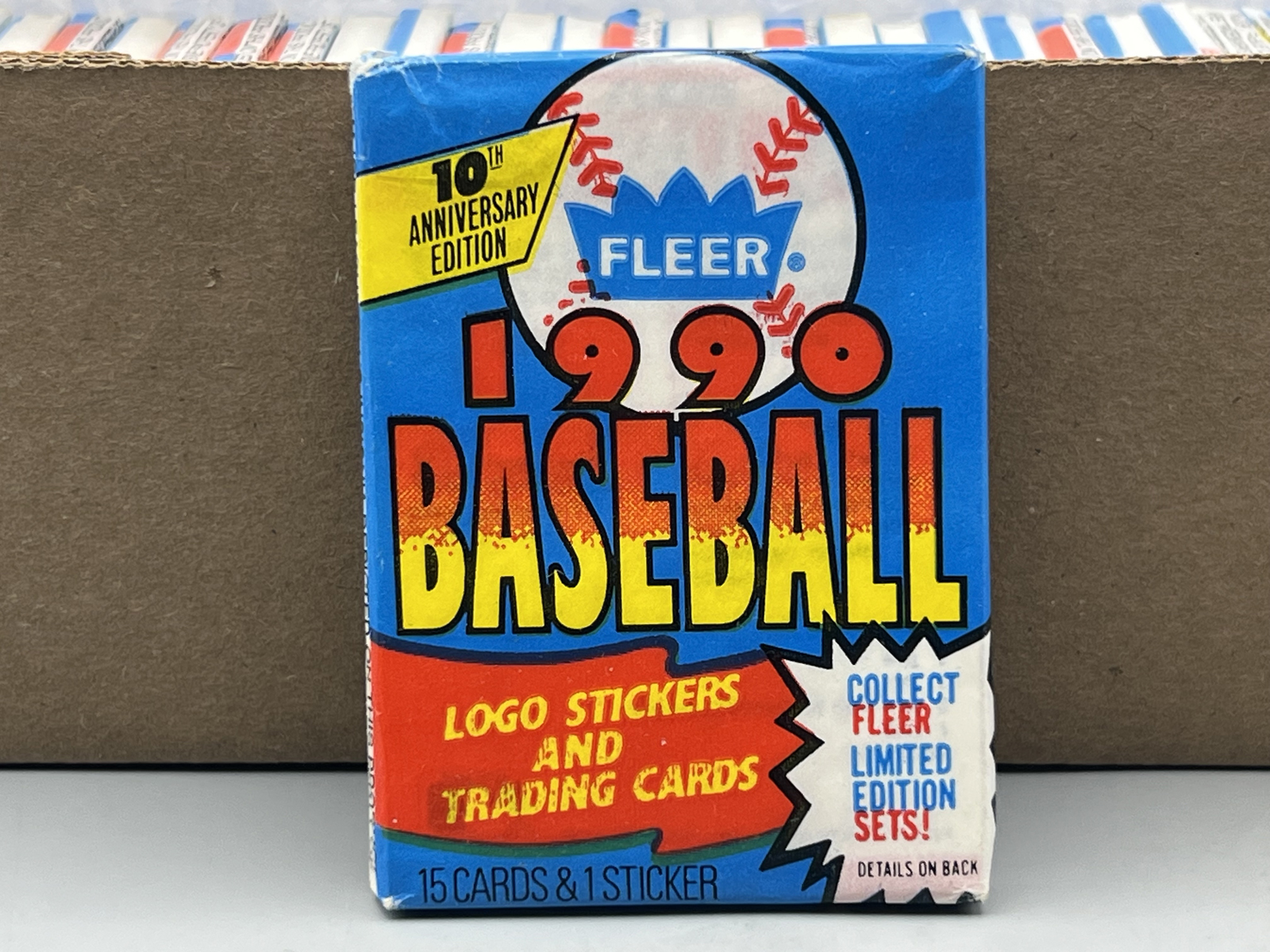 (34) 1990 Fleer Baseball Unopened Wax Packs