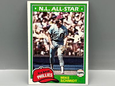 1981 Topps Mike Schmidt #540