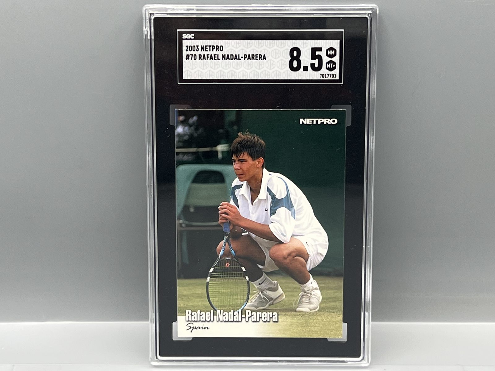 2003 Netpro Rafael Nadal RC #70 SGC NM-MT+ 8.5