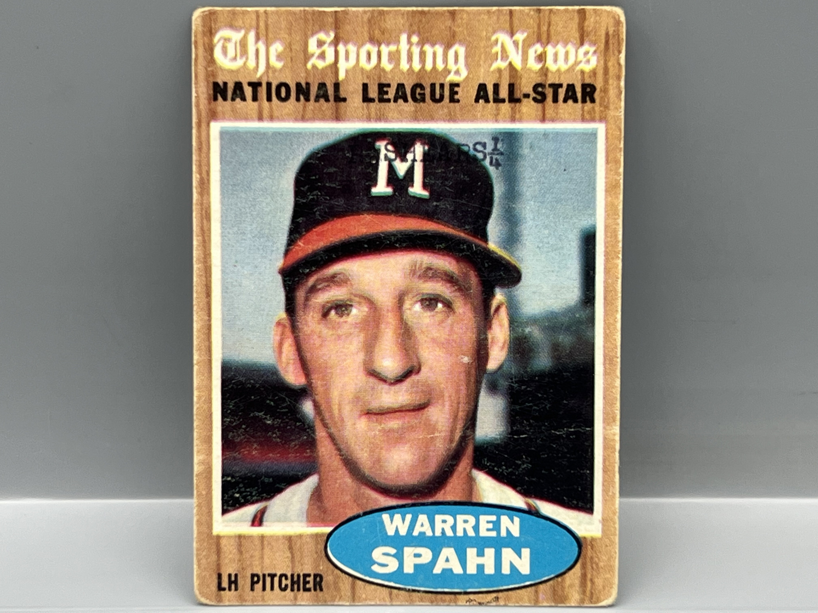 1962 Topps Warren Spahn All Star #399