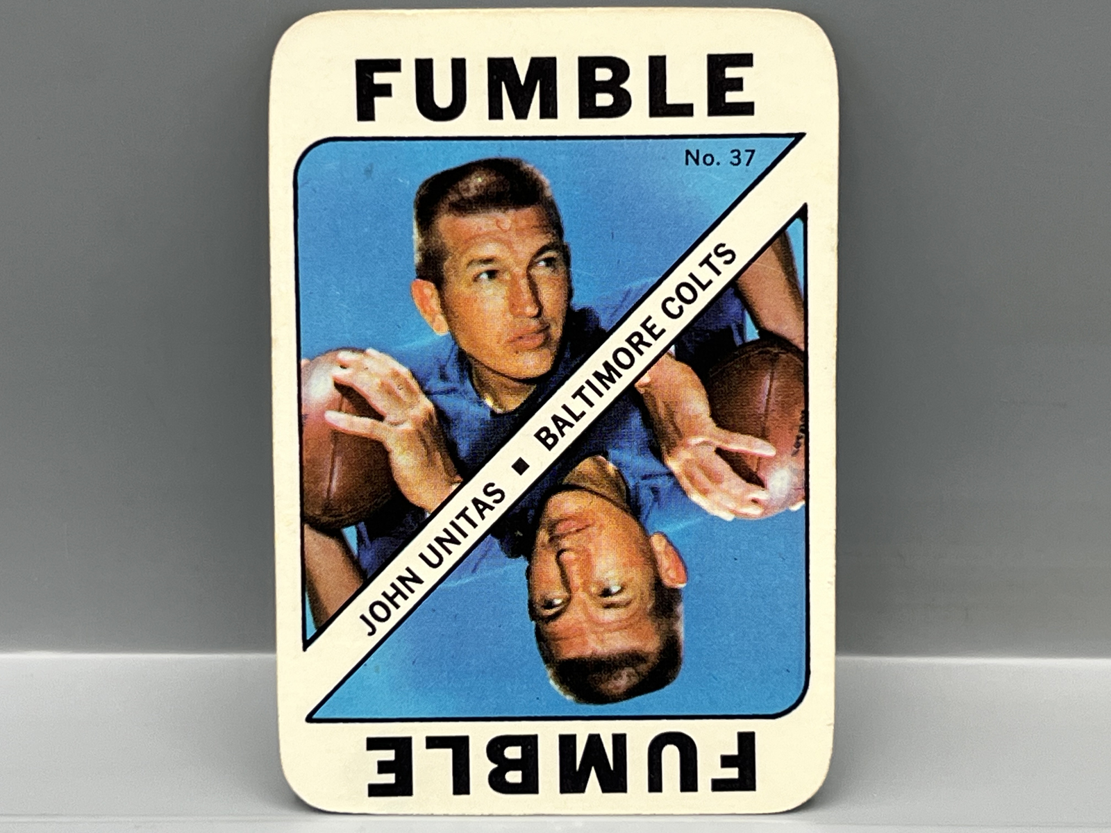 1971 Topps Game Johnny Unitas #37