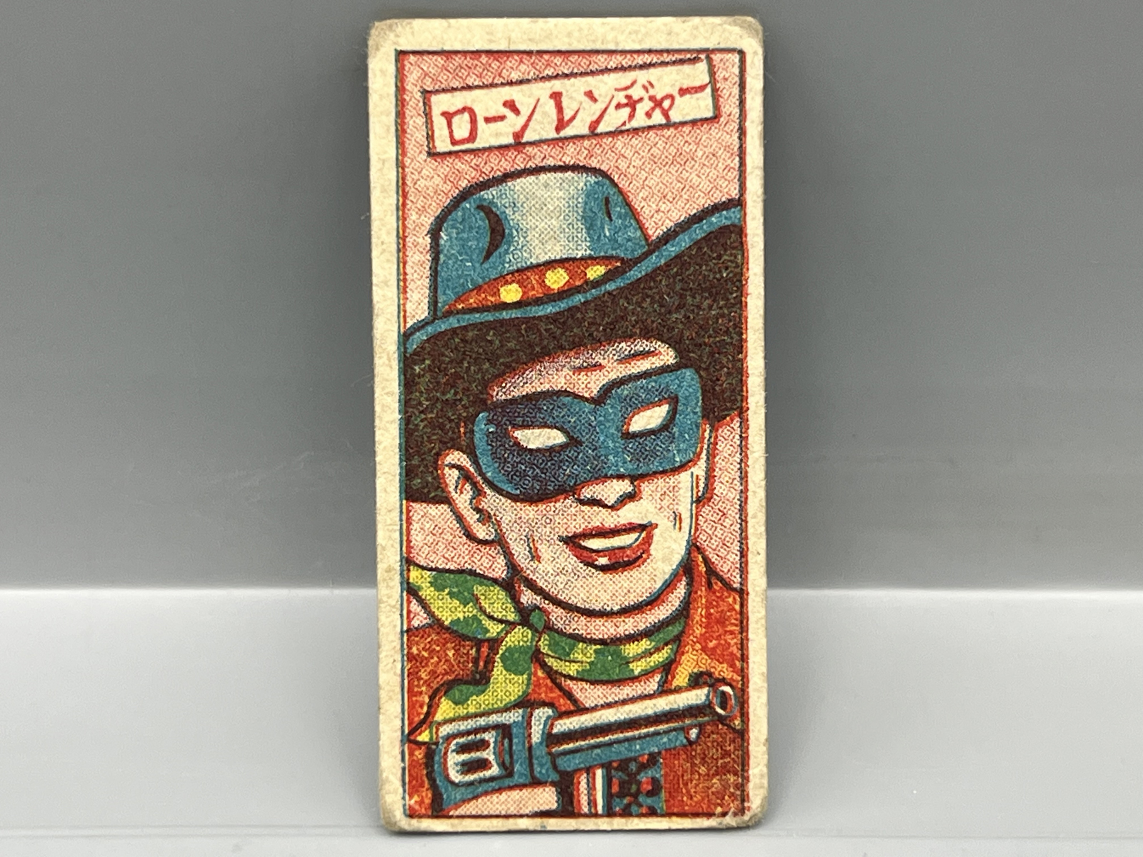 1940s-70s Menko The Lone Ranger Japanese Strip Card