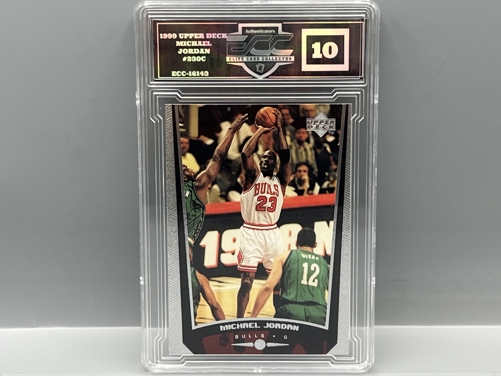 1999 Upper Deck Michael Jordan #230C - Slabbed By Elite Card Collector Grading