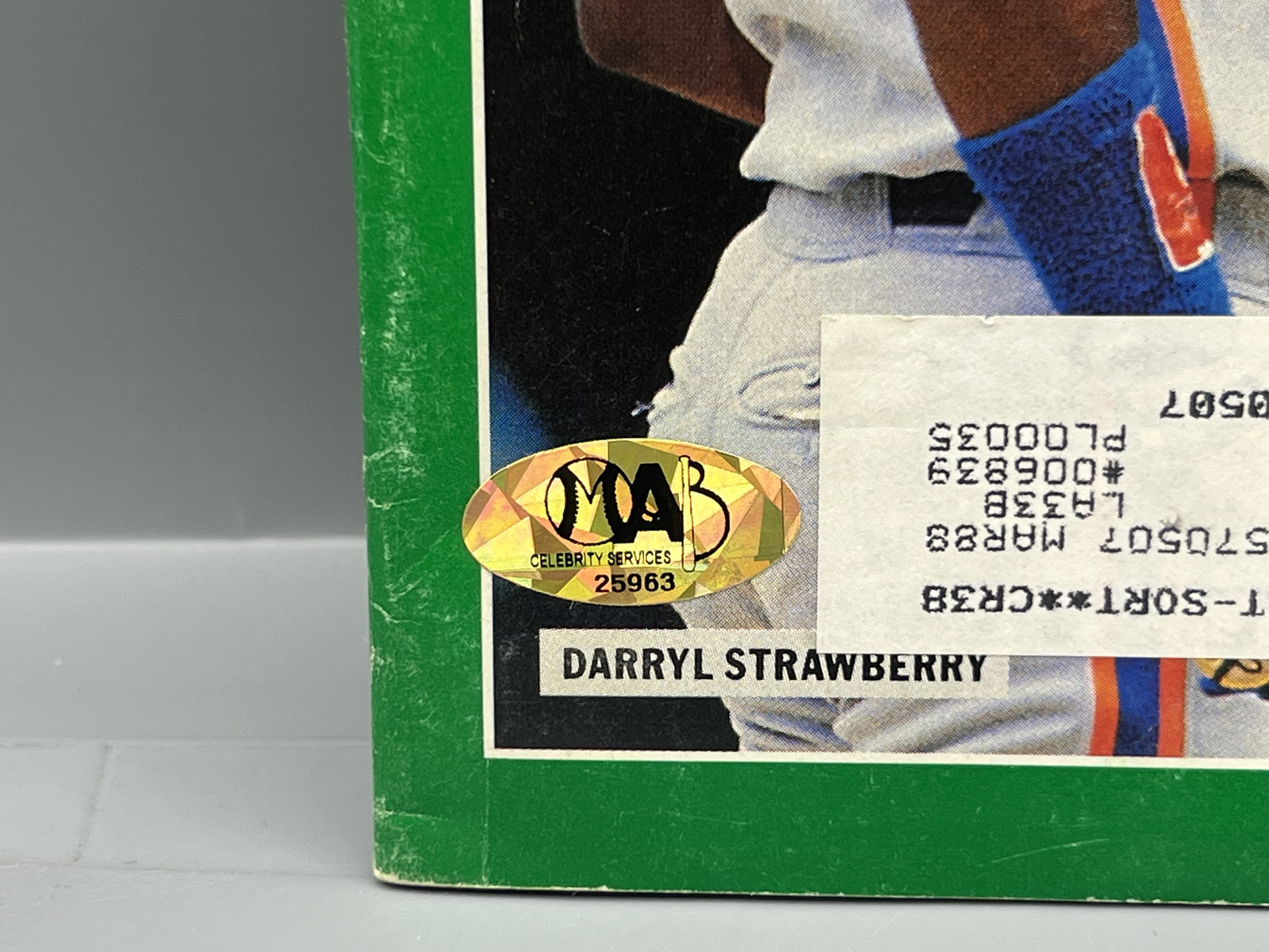 1987 Sports Illustrated Don Mattingly & Darryl Strawberry Autographed Magazine - Includes a COA from a company unfamiliar to the auction hou