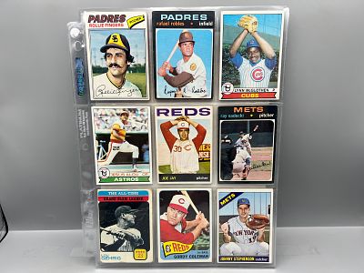 (27) Assorted Vintage Baseball Cards W/ Stars - Varying Conditions