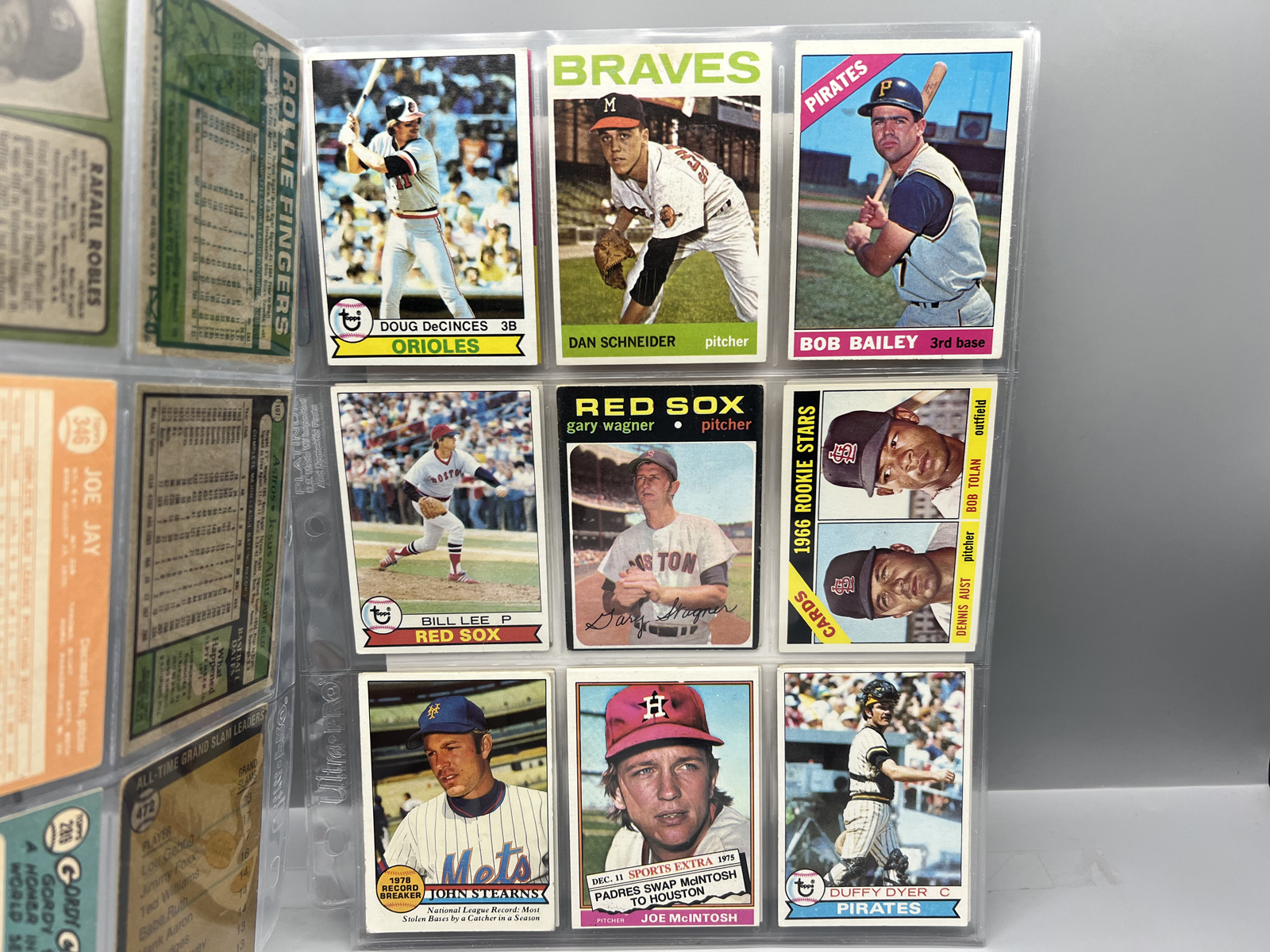 (27) Assorted Vintage Baseball Cards W/ Stars - Varying Conditions