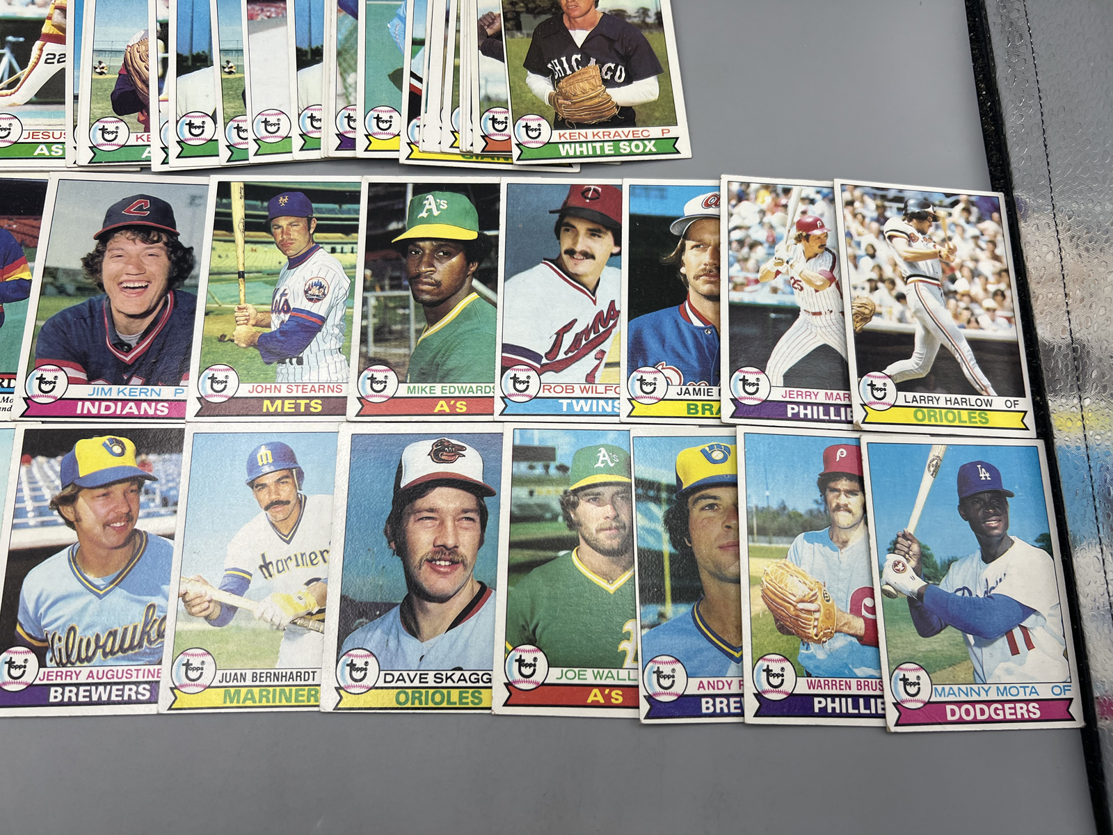 (50+) 1979 Topps Baseball Cards - Varying Conditions