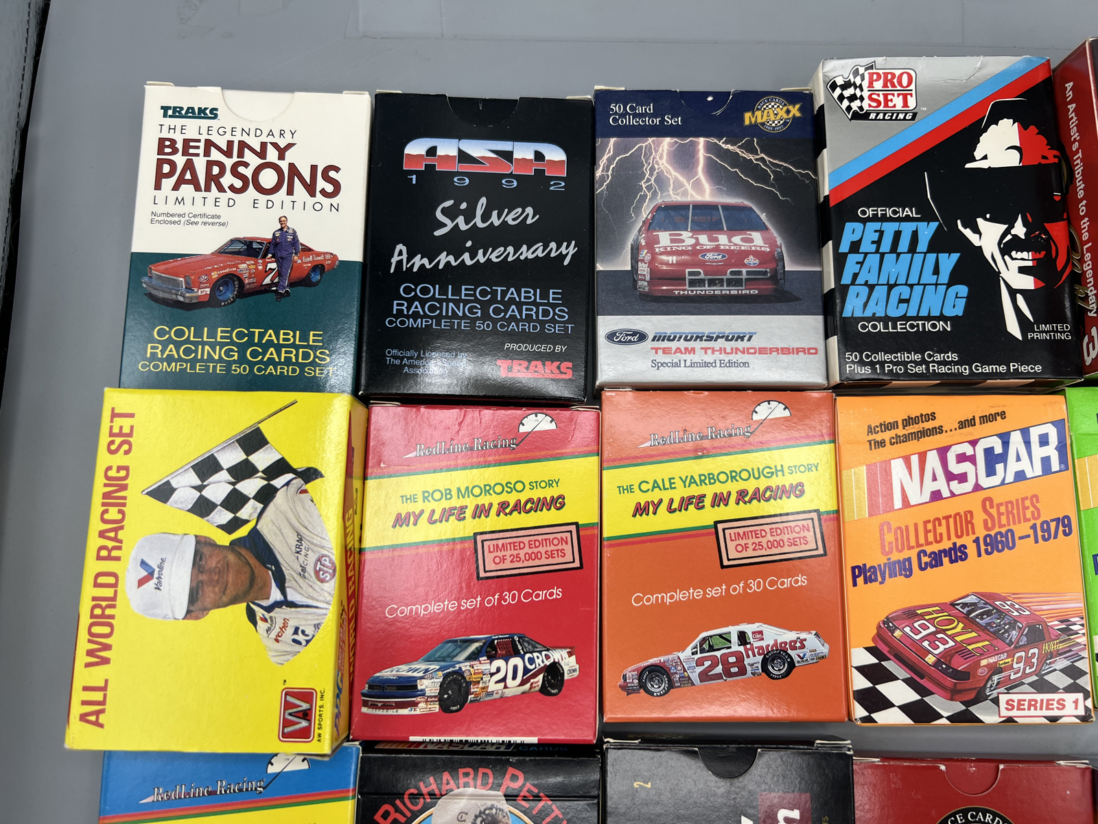 (18) Assorted Racing/Car Related Mini Sets