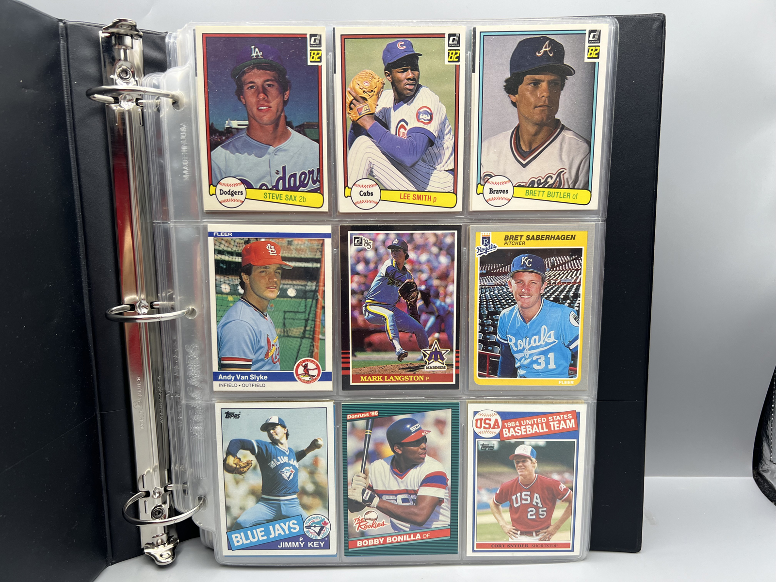 Binder of Assorted Baseball Rookie Cards W/ Lots of Stars - Varying Conditions