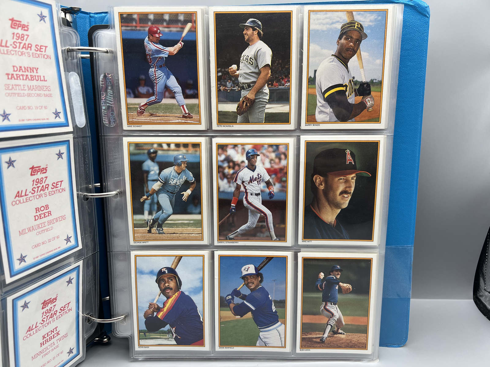 1987-1990 Topps All Star Glossy Complete Sets