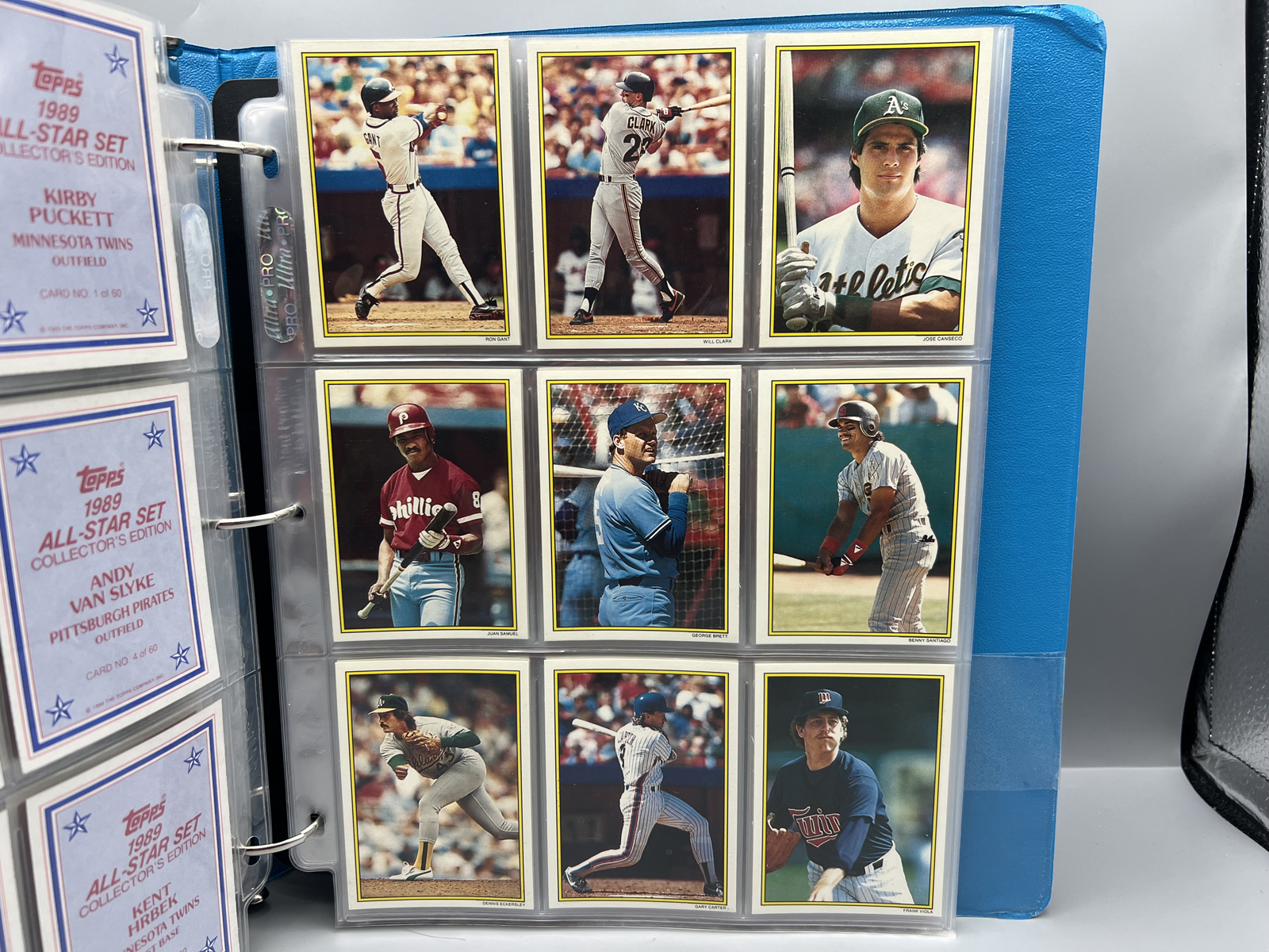 1987-1990 Topps All Star Glossy Complete Sets