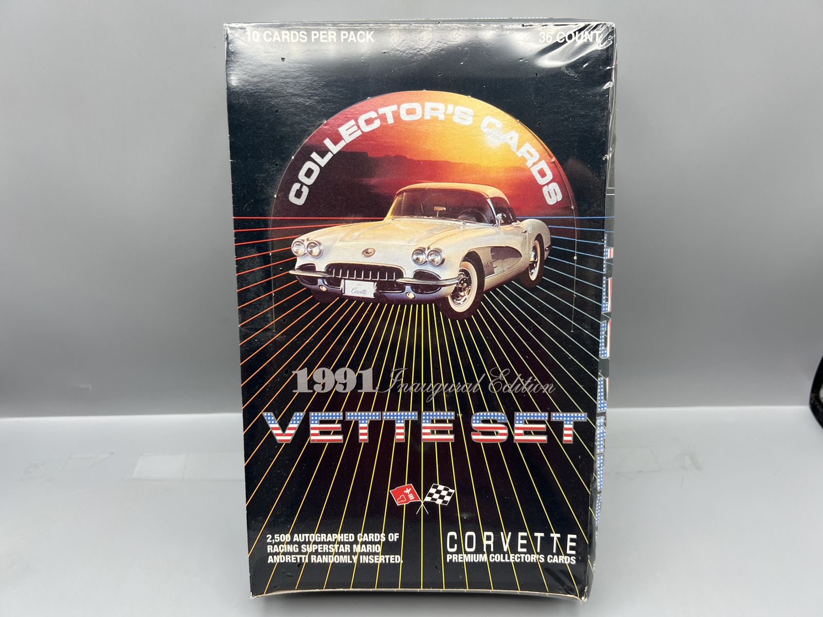 1991 Collect-A-Card Vette Set Factory Sealed Wax Box