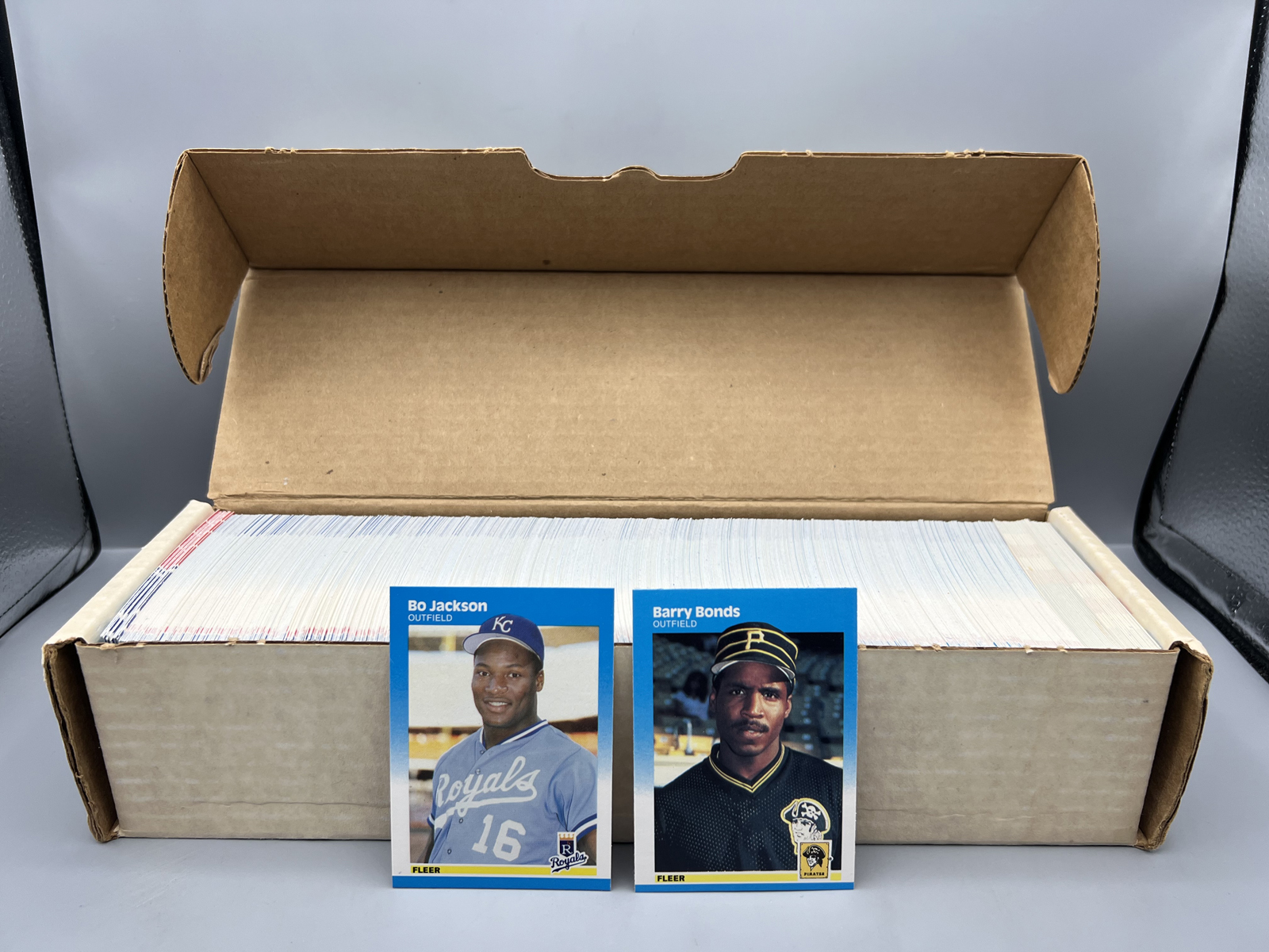 1987 Fleer Baseball Complete Factory Set W/ Barry Bonds, Bo Jackson & Barry Larkin RCs